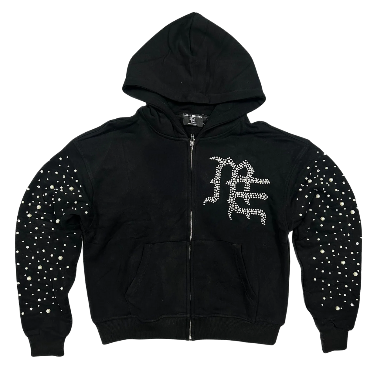 MIXED EMOTIONS HOODIE 'BLACK PEARL'