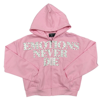 MIXED EMOTIONS HOODIE 'PINK END'