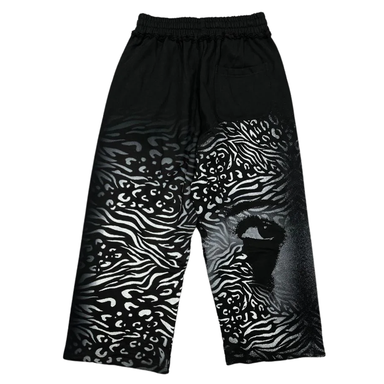 MIXED EMOTIONS PANT 'STRIPPED BLACK'