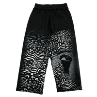 MIXED EMOTIONS PANT 'STRIPPED BLACK'