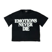 MIXED EMOTIONS TEE 'END RHINESTONE BLACK'