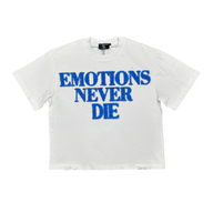 MIXED EMOTIONS TEE 'END RHINESTONE BLUE'