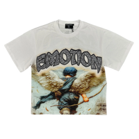 MIXED EMOTIONS TEE 'WHITE ARCH ANGEL'