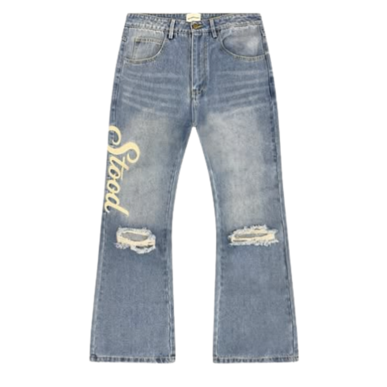 MISUNDERSTOOD PANT 'DENIM FALLOUT FLARE'