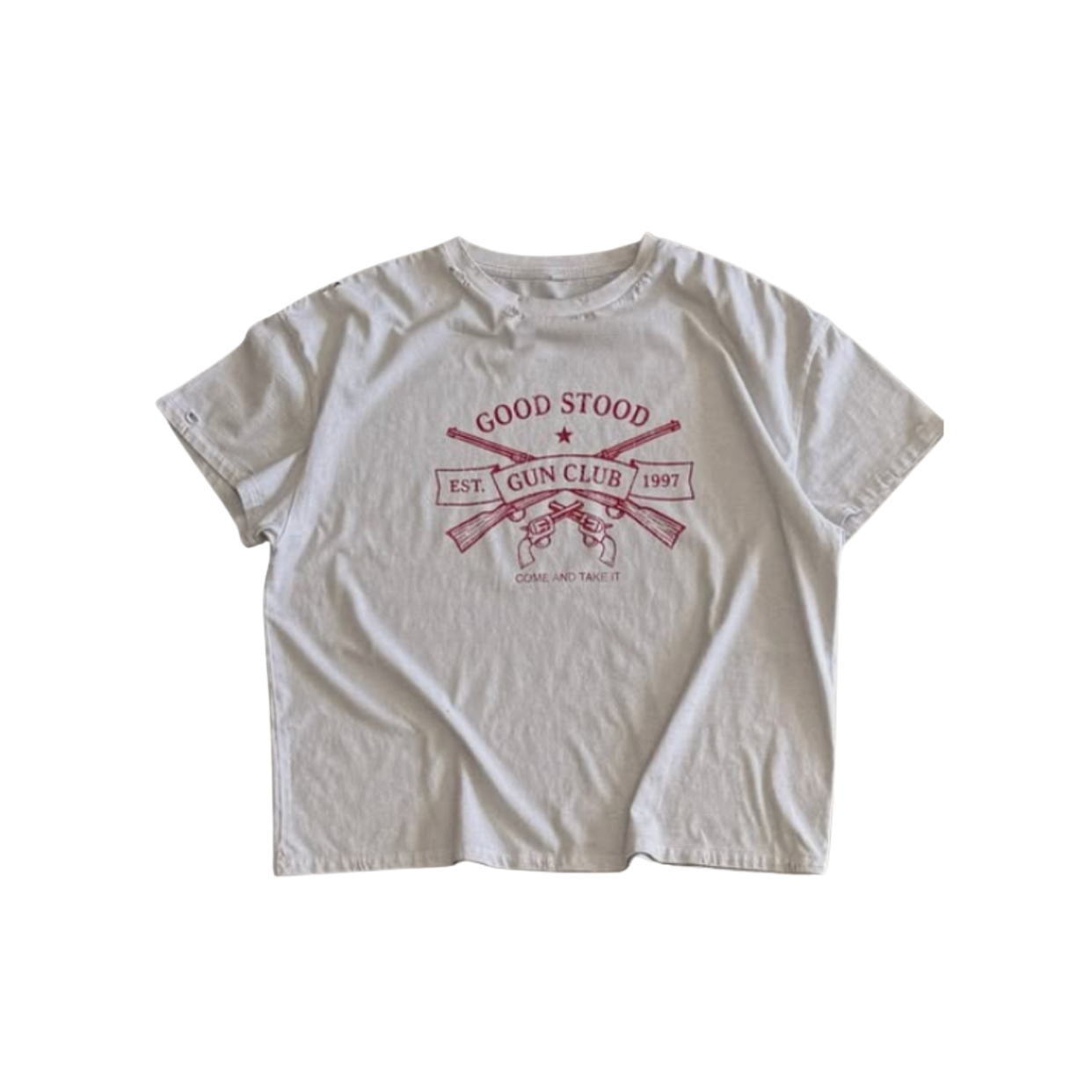 MISUNDERSTOOD TEE 'GUN CLUB WHITE'