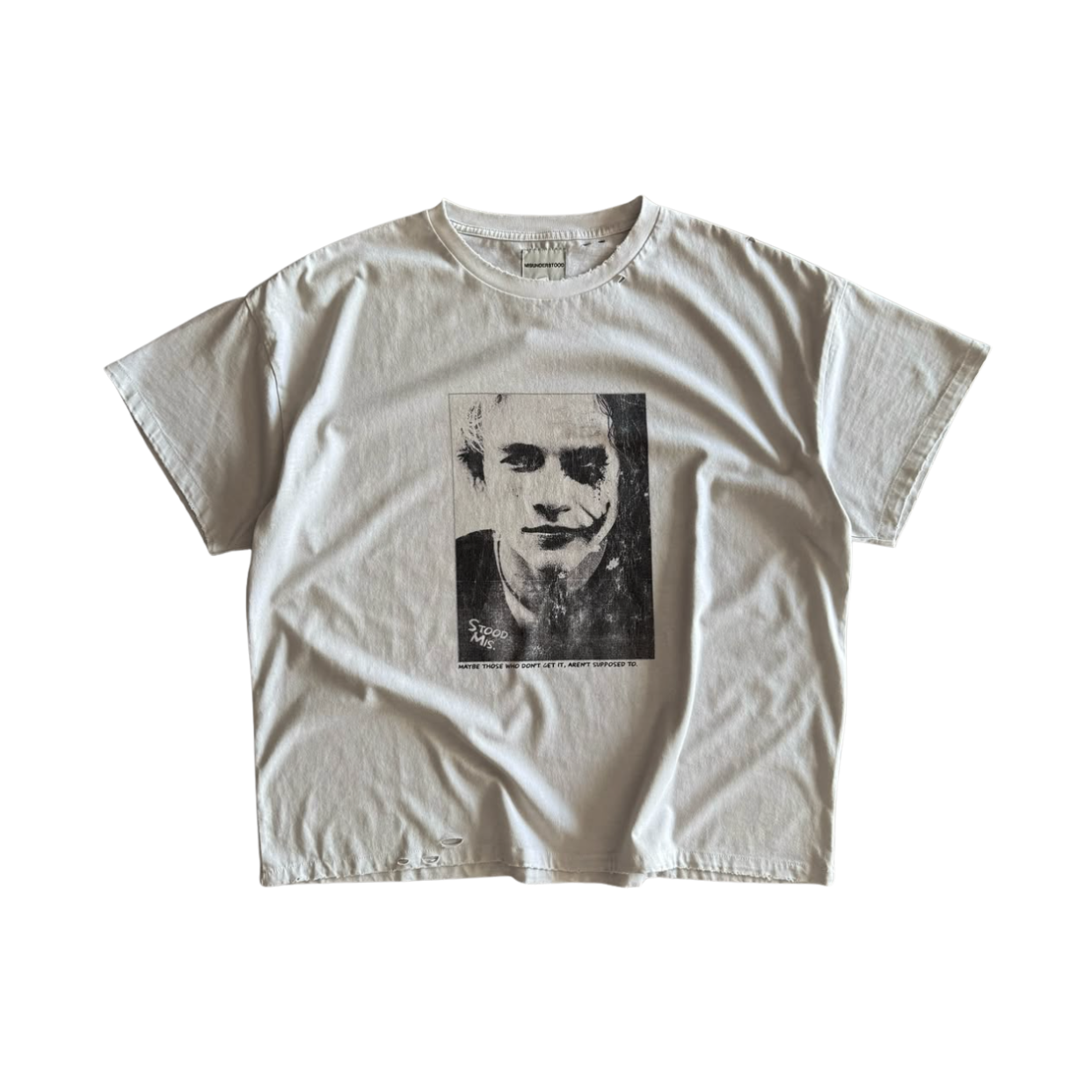 MISUNDERSTOOD TEE 'JOKER WHITE'