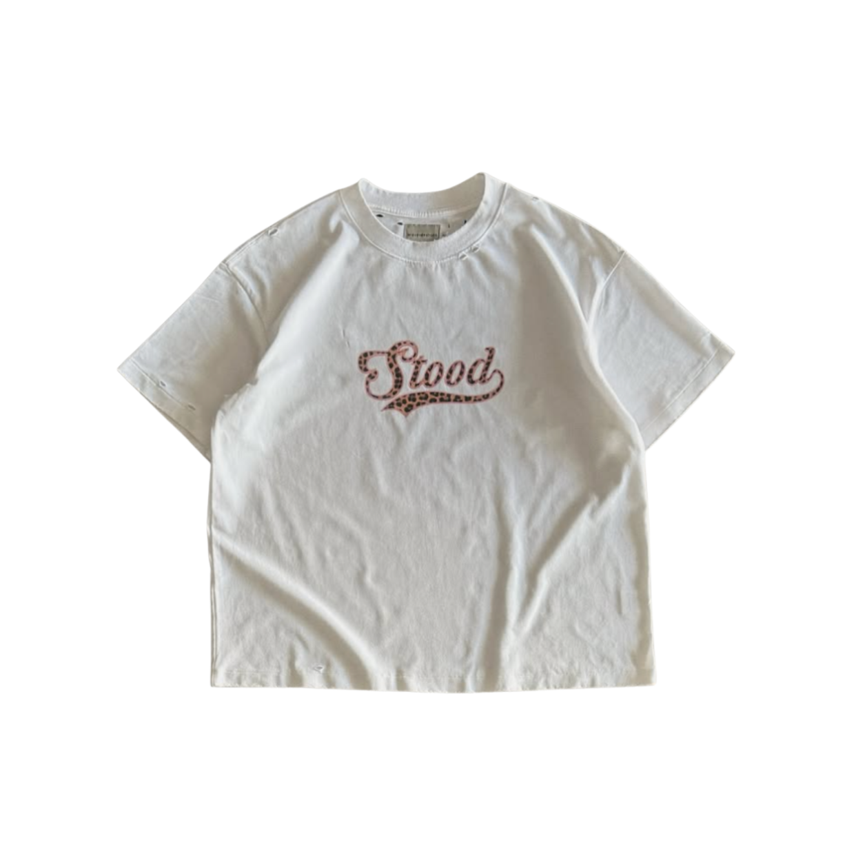 MISUNDERSTOOD TEE 'LEOPARD LOGO WHITE'