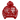 MIXED EMOTIONS HOODIE 'GRAFFITI RED'