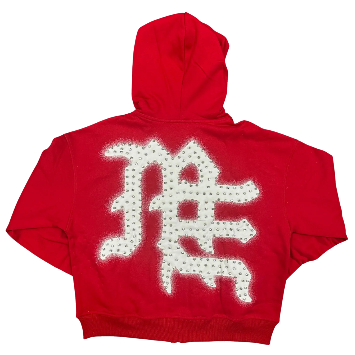 MIXED EMOTIONS HOODIE 'RED END'
