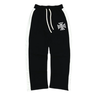 MIXED EMOTIONS PANT 'QUARTER BLACK'