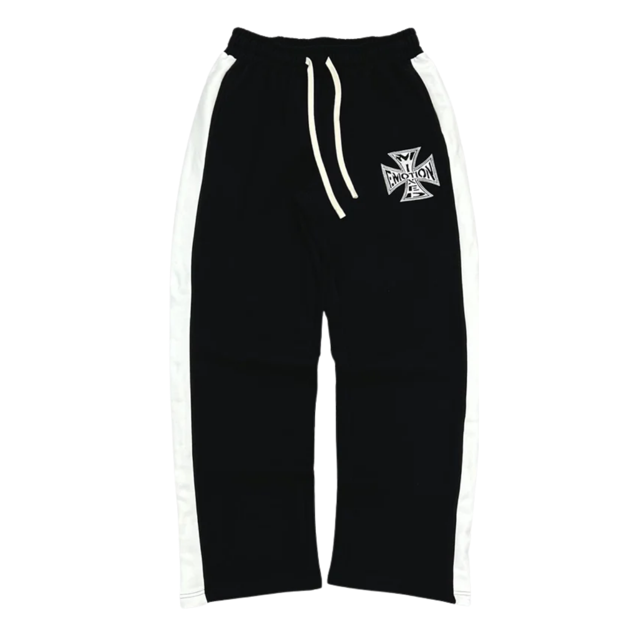 MIXED EMOTIONS PANT 'QUARTER BLACK'