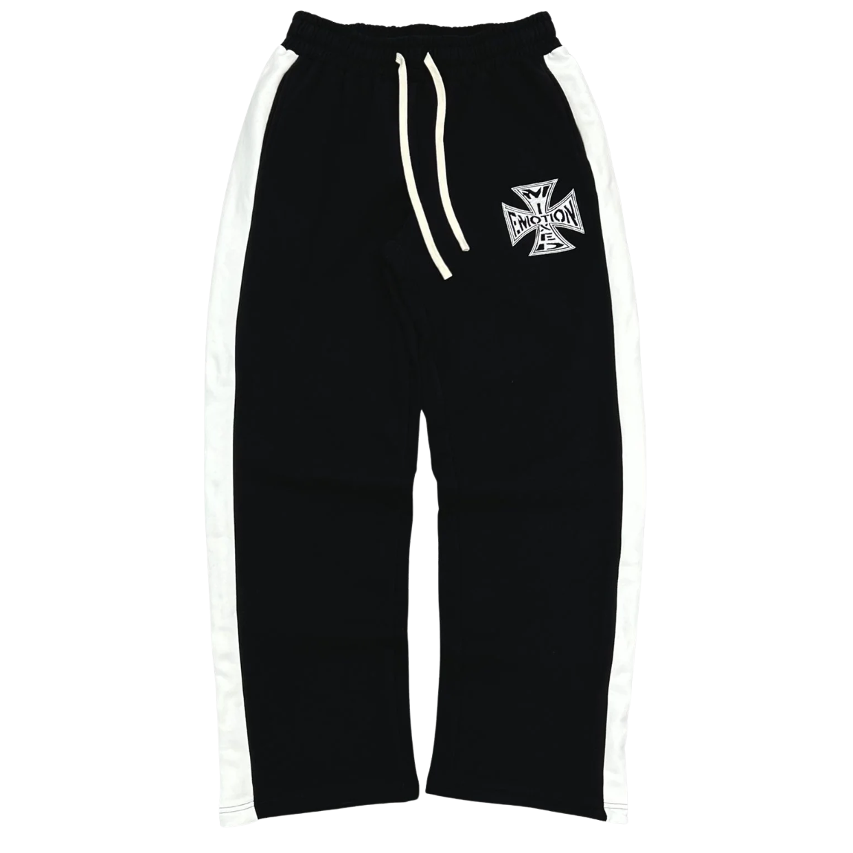MIXED EMOTIONS PANT 'QUARTER BLACK'