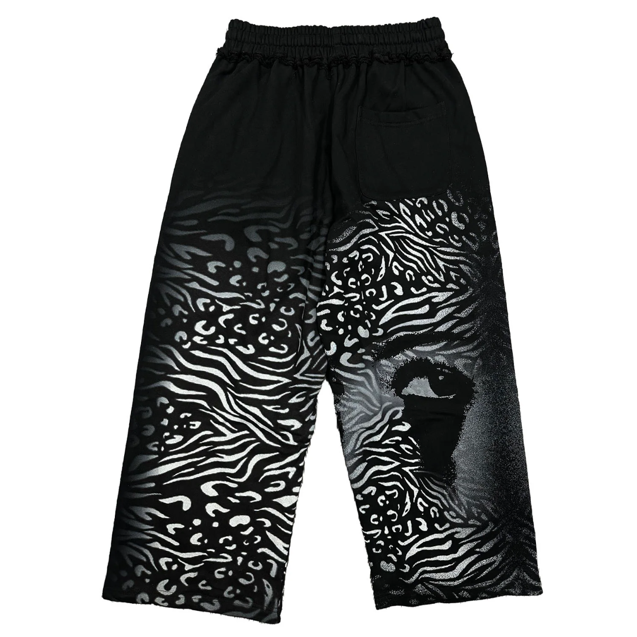 MIXED EMOTIONS PANT 'STRIPPED BLACK'