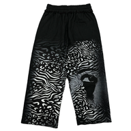 MIXED EMOTIONS PANT 'STRIPPED BLACK'
