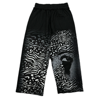 MIXED EMOTIONS PANT 'STRIPPED BLACK'