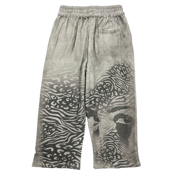 MIXED EMOTIONS PANT 'STRIPPED GREY'