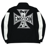 MIXED EMOTIONS QUARTER ZIP 'BLACK'