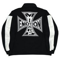 MIXED EMOTIONS QUARTER ZIP 'BLACK'