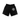 MIXED EMOTIONS SHORT 'CLASSIC NYLON BLACK'
