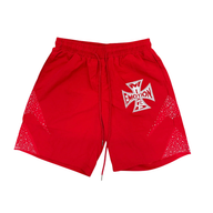 MIXED EMOTIONS SHORT 'CLASSIC NYLON RED'