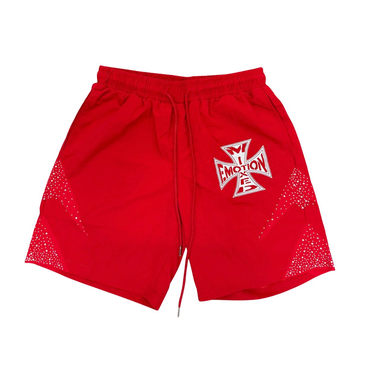 MIXED EMOTIONS SHORT 'CLASSIC NYLON RED'