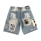 MIXED EMOTIONS SHORT 'DENIM AI BLUE'