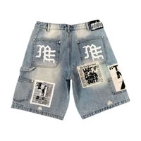 MIXED EMOTIONS SHORT 'DENIM AI BLUE'
