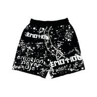 MIXED EMOTIONS SHORT 'GRAFFITI BLACK'