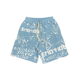 MIXED EMOTIONS SHORT 'GRAFFITI BLUE'