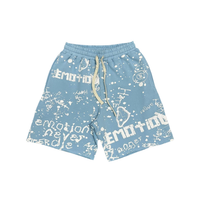 MIXED EMOTIONS SHORT 'GRAFFITI BLUE'