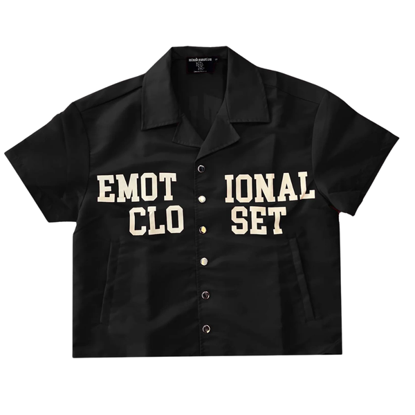 MIXED EMOTIONS TEE 'BACKYARD NYLON BLACK'