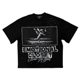 MIXED EMOTIONS TEE 'BLACK SCAR'
