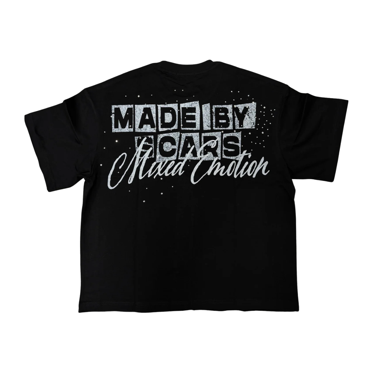 MIXED EMOTIONS TEE 'BLACK SCAR'