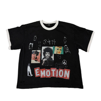 MIXED EMOTIONS TEE 'BLACK STATIC'