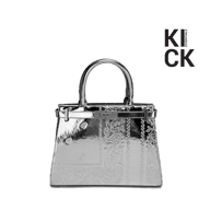 NDG PARIS BAG '250MM SILVER PAISLEY'
