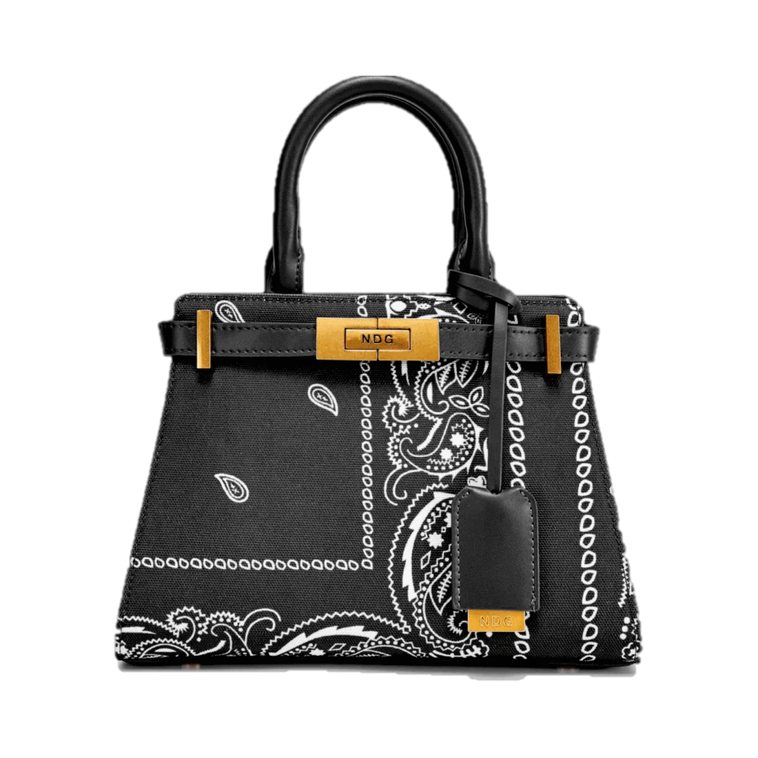 NDG Paris Bag '250mm Black Bandana'