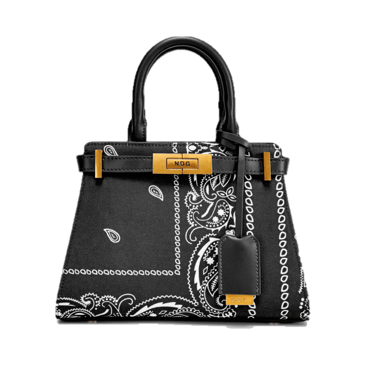 NDG Paris Bag '250mm Black Bandana'