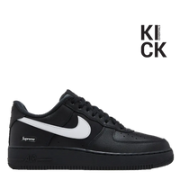 NIKE AIR FORCE 1 LOW 'SUPREME BOX LOGO BLACK WHITE'