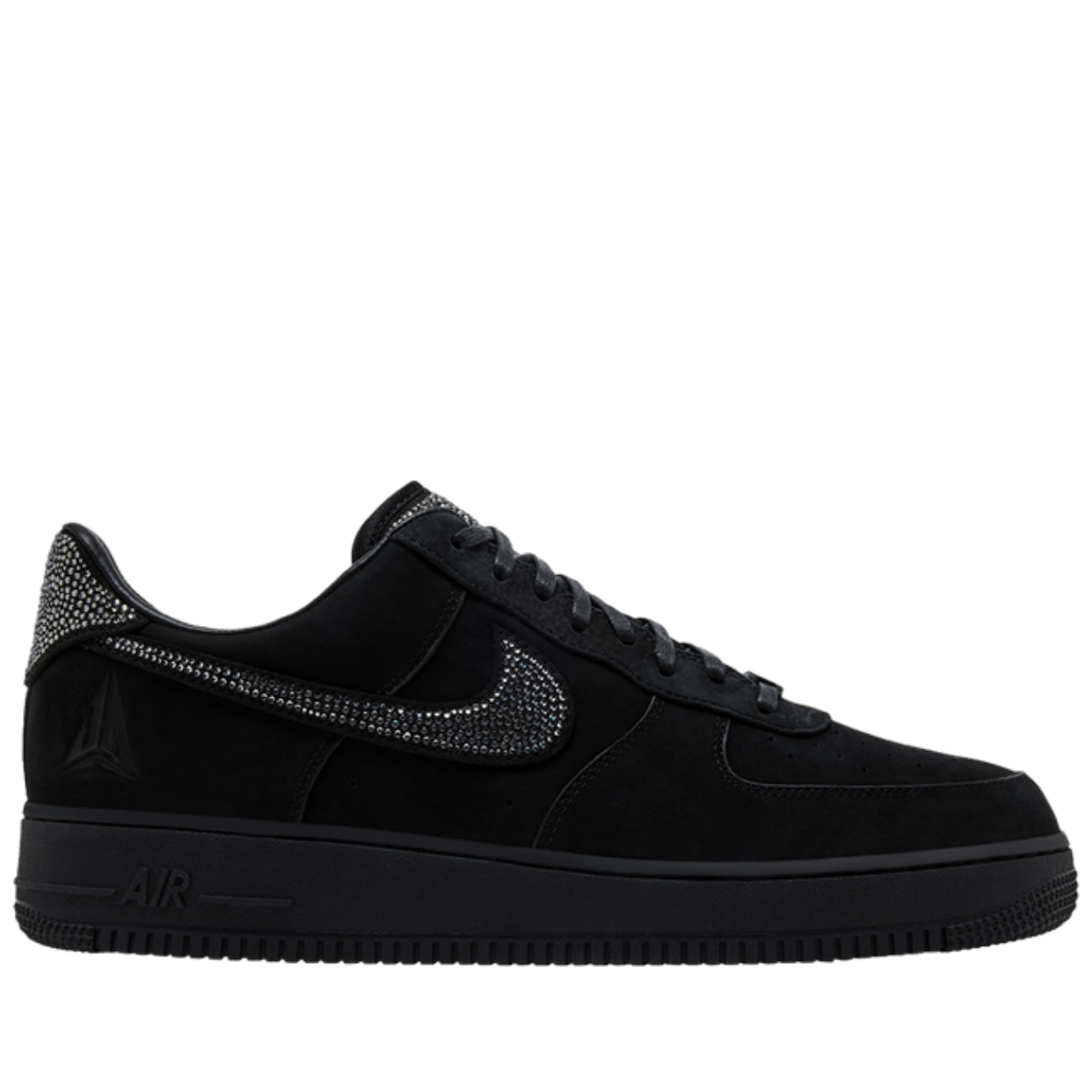 NIKE AIR FORCE 1 LOW 'JA MORANT X SWAROVSKI BLACK'