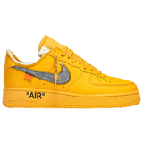 NIKE AIR FORCE 1 LOW 'OFF-WHITE UNIVERSITY GOLD METALLIC SILVER'