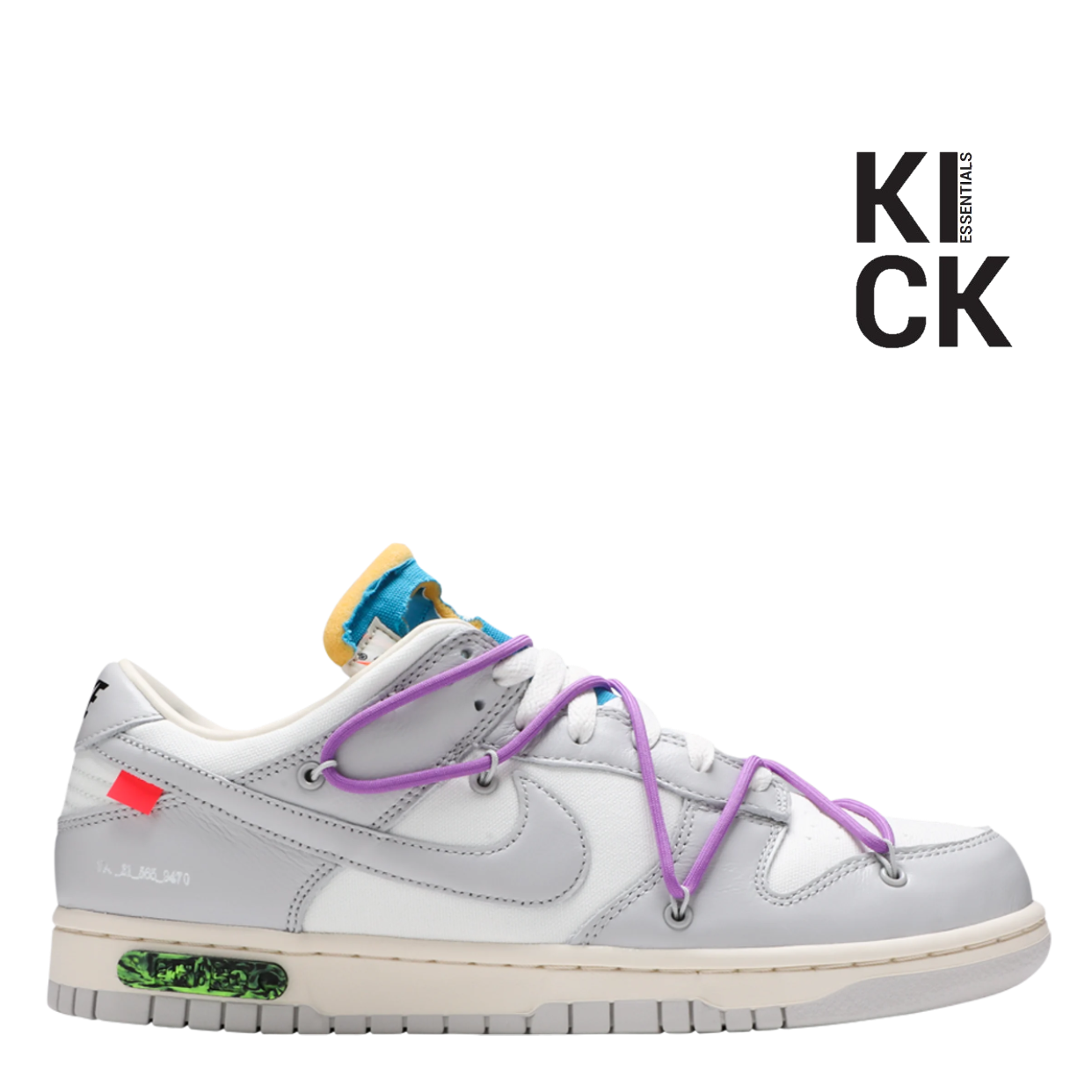 NIKE DUNK LOW 'OFF-WHITE LOT 47'