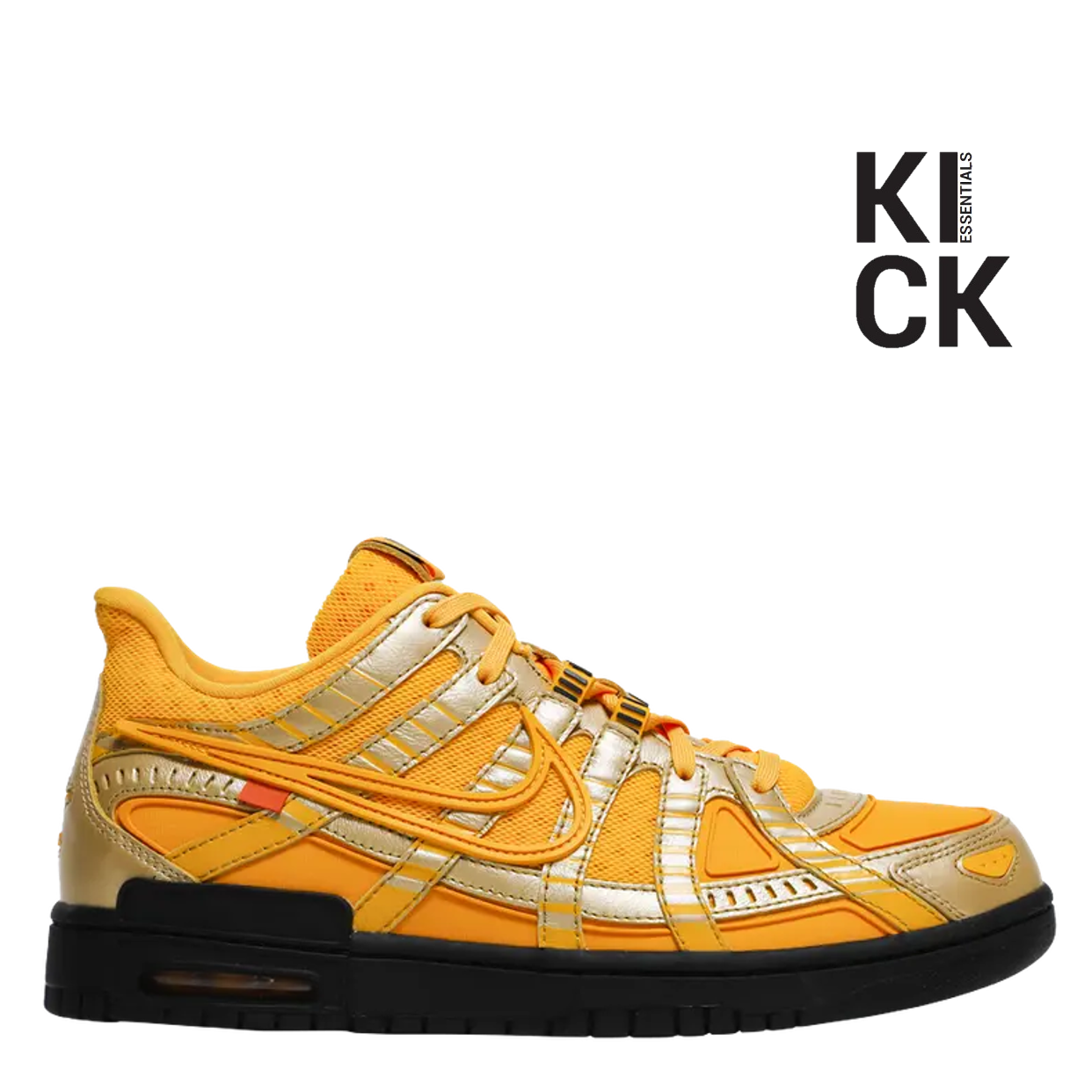 NIKE AIR RUBBER DUNK 'OFF-WHITE UNIVERSITY GOLD'