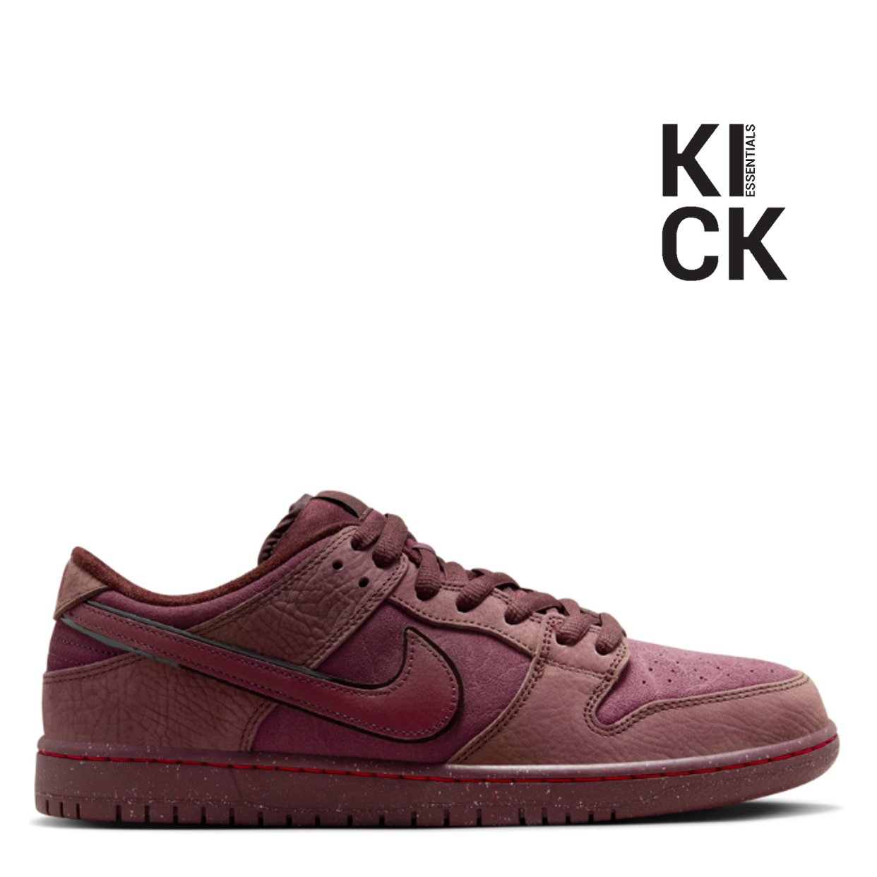 NIKE DUNK LOW 'CITY OF LOVE BURGUNDY CRUSH'