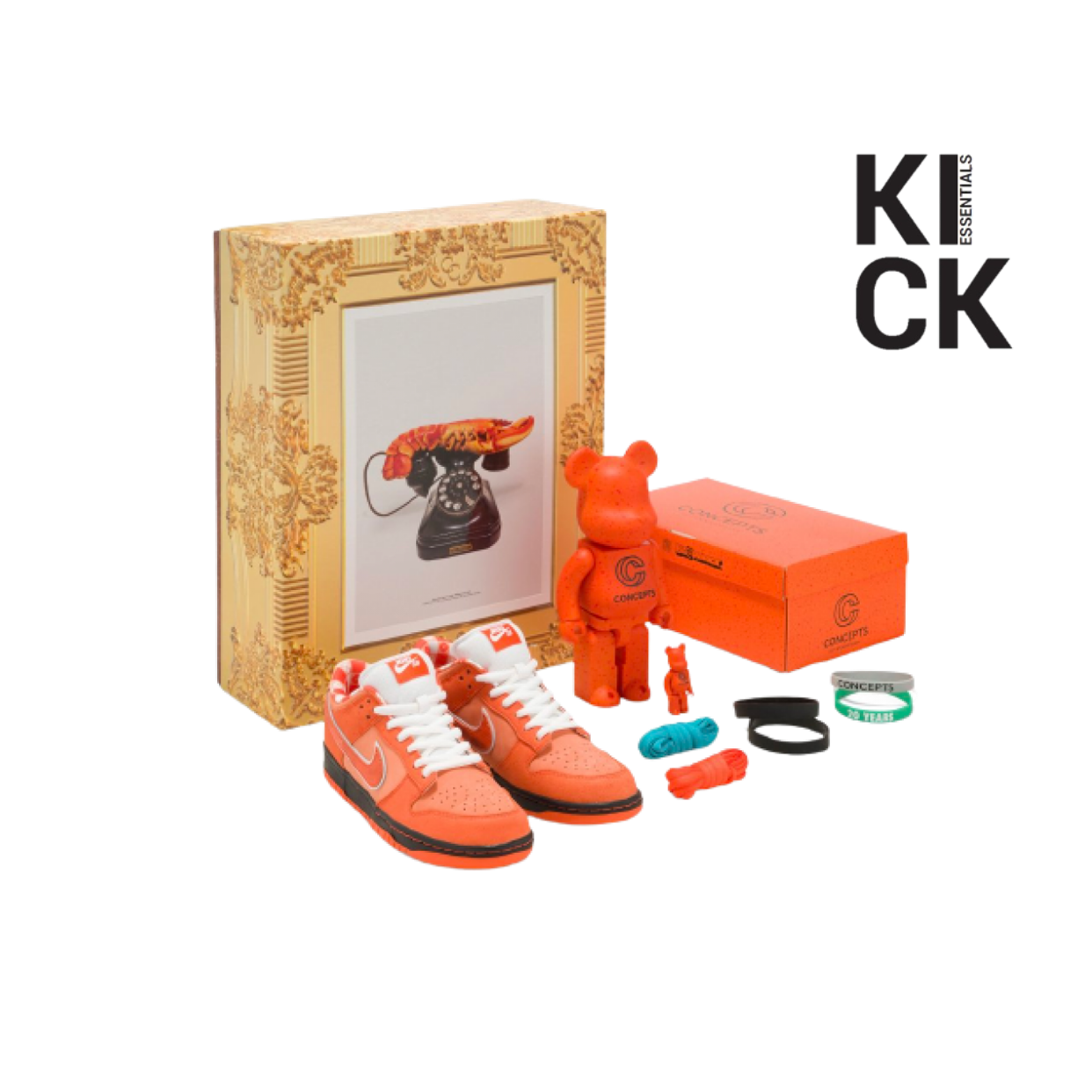 NIKE DUNK LOW 'CONCEPTS ORANGE LOBSTER SPECIAL BOX'