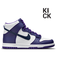 NIKE DUNK HIGH (GS) 'ELECTRO PURPLE MIDNIGHT NAVY'