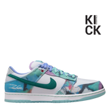 NIKE DUNK LOW 'FUTURA LABORATORIES BLEACHED AQUA'