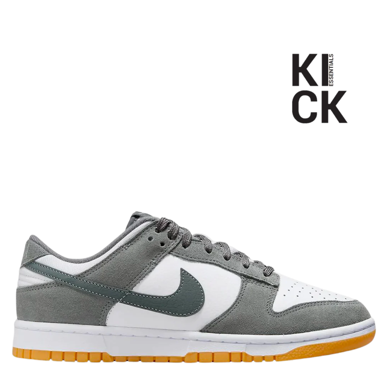 NIKE DUNK LOW (GS) 'SMOKE GREY GUM 3M SWOOSH'