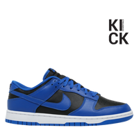 NIKE DUNK LOW 'RETRO BLACK HYPER COBALT (2021)'