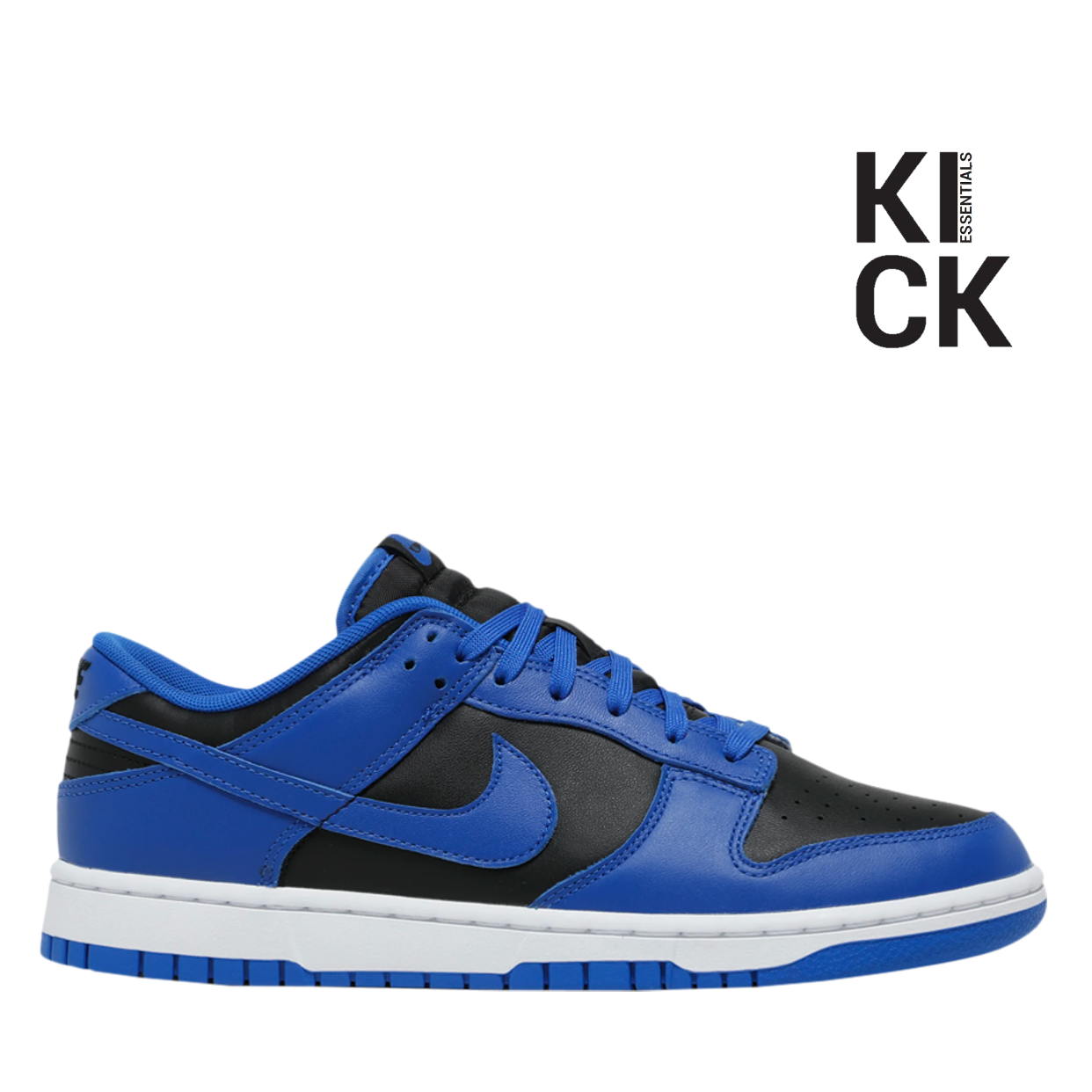 NIKE DUNK LOW 'RETRO BLACK HYPER COBALT (2021)'