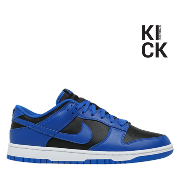 NIKE DUNK LOW 'RETRO BLACK HYPER COBALT (2021)'